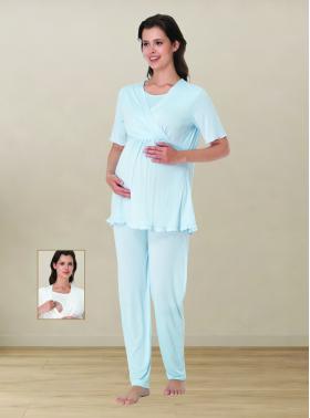 Effortt 3032M Hamile Lohusa Pijama Takımı